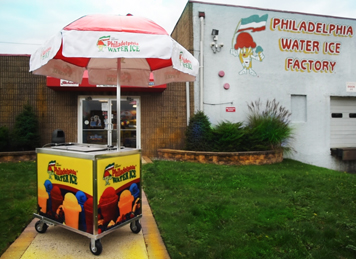 The Philadelphia Water Ice Outdoor Vending Cart